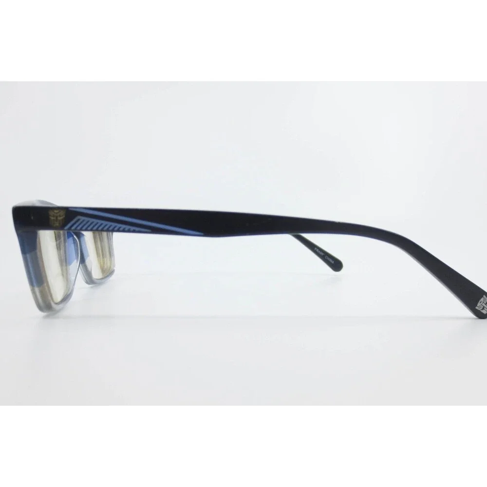 Transformers Clutch NAV Eyeglass Frames Navy Blue Rectangular Hasbro 49-16-130